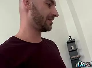 Blonde Wife Katy Clark Fucked in Front of Cuckold Hubby