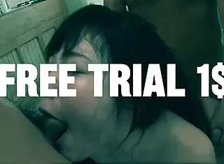 nozomi koizumi's milf blowjob turns into wild jav creampie threesome