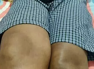 hot stepmom's huge tits and fat ass tease in housewife play