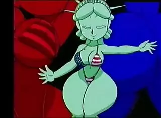 July 4th Sparks Hidden Surprises in Busty Backyard Gathering