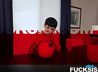 Tomboy Cheerleader Petite with Piercings Gets Hardcore Reality POV Fuck