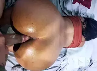 Colombian Prostitute's Huge Ass Wrecked Anal Public