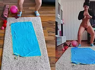 you spreading that fat milf ass during yoga workout? let's worship it frisky!