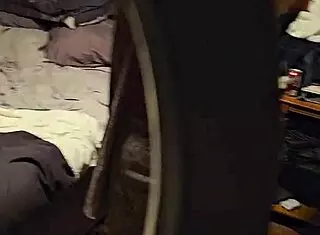 devouring her gaping ass and pussy from behind