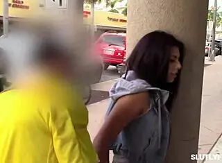 Indica Marie Sucks Officer Mike's Cock for Perky Tits Play Escape