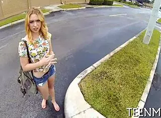 Paperstreet teen lucy tyler loves money street hardcore