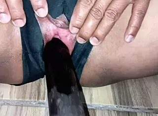 Big Tit 18+ Teen's Rough Homemade Creampie Debut