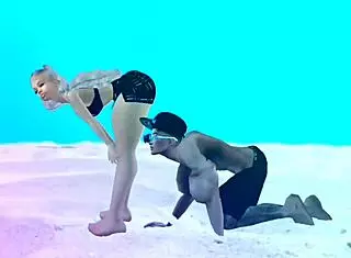 Margarite La Beatch Sucks Wet Cock with Funky Hide