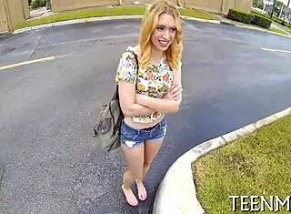 Paperstreet teen lucy tyler loves money street hardcore