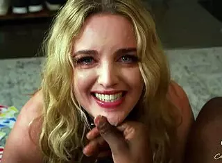 charlie forde's natural pawg ass rides cock squirting cowgirl with facefuck creampie. wet lingerie domination