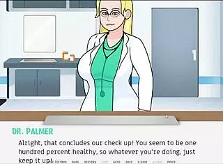 doctor what are you doing to this milfs huge tits