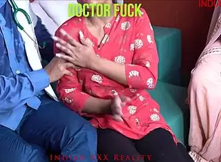 indian doctor seduces patient with dirty hindi talk and wet pussy fuck