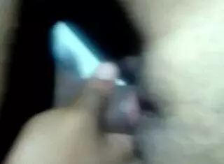 Hot Wife Blowjob with Small Tits Action