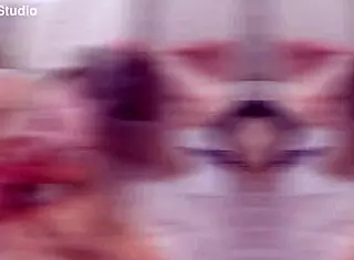 first time sharing shy shanti and dina joy in steamy threesome adventure