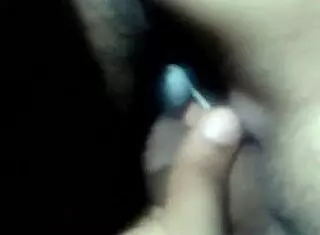 Hot Wife Blowjob with Small Tits Action