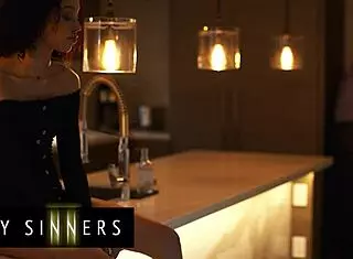 alexis tae cheats with corey steele for sneaky doggystyle and spooning sex