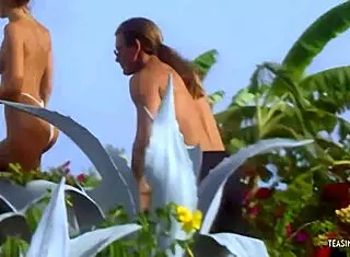 Big Ass Asian Joins Outdoor 3some For Monster Cock Doggystyle Pounding