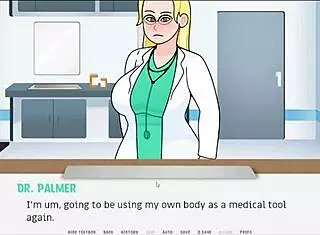 doctor what are you doing to this milfs huge tits