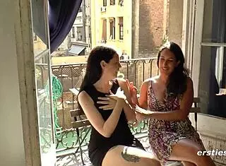 i love watching these sexy german lesbians finger and toy each other