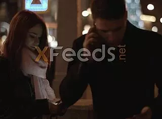 tatted redhead with natural boobs gets bent over for morning cowgirl doggy cumshot