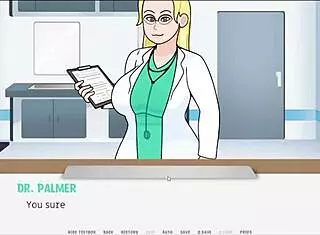 doctor what are you doing to this milfs huge tits