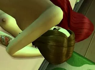 Sims 4 Lesbians Kiss and Finger Wet Pussies Deeply