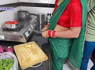 devar sneaks kitchen fuck on soft's second wedding night