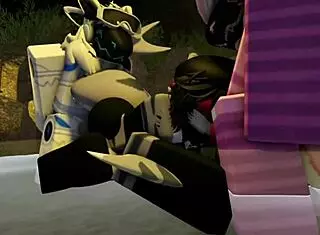 Rough shark creampie bath gone furry wild 🦈💦🛁