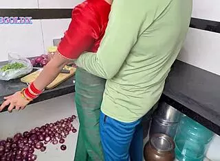 devar sneaks kitchen fuck on soft's second wedding night