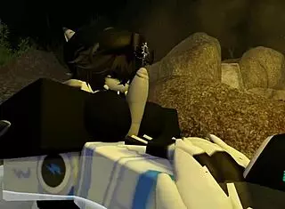 Rough shark creampie bath gone furry wild 🦈💦🛁