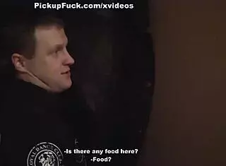 we picked her up for steamy group blowbang facial cash fuck