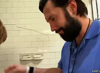 Coach Players Double Penetrate Bound Journalist Slave