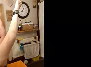 fuck buddy sneaks in to pound wife's kitchen arse