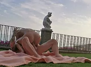 oiled blonde whore double penetrated rough in nasty 3some