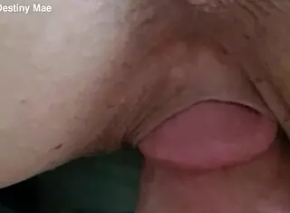 tight pussy creampied doggystyle after ass fuck