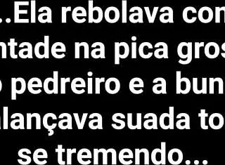 Pedreiro De 18 Faz Corno Na Obra De Casa