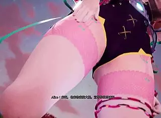 feel witch alice's nylon footjob spell crush your cock underneath!