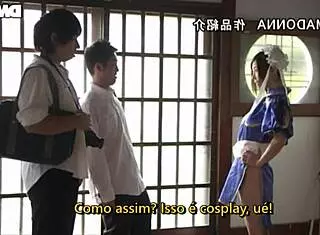 Ayumi Shinoda's Friend's Mom Cosplay Sparks Deep Longing Legendado