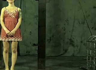 Agreeable babe's sweet nipples get painful brutal cock sucking