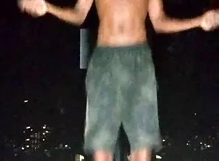 Skinny beauty's homemade park casting interview