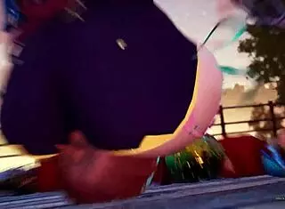 feel witch alice's nylon footjob spell crush your cock underneath!