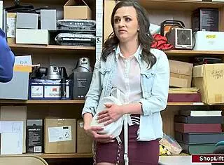 officer, you really gonna fuck this teen thief for stolen phones?