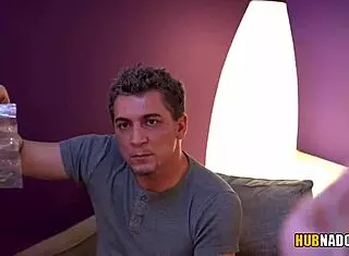 isabella deltore and martina smeraldi share cock in threesome