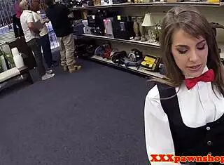 spy cam catches pawnee masturbating bent over broker doggy fuck cash