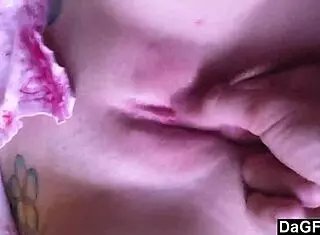 Early Morning Surprise Awaits Lucky Man And Blonde Girlfriend