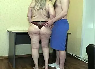 Big tits stepmom bends over desk for hardcore anal pounding?