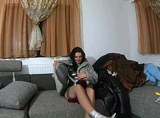 Love Sucking Huge Cum In Furhooded Down-Jacket Fetish Fuck?