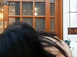 BBW Worships Monster Cock with Gagging Deepthroat on Saggy Huge Tits!