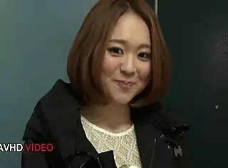 dreamy japanese babe gives uncensored sensual blowjob tease