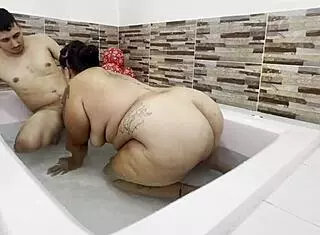 infieles go wild fucking juicy bbw latina milf pussy rough bareback pool moaning deep 😈🔥